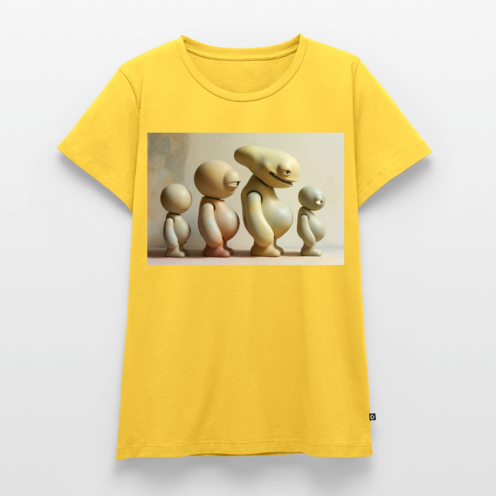 So wachsen wir also | Frauen Premium T-Shirt - Gelb