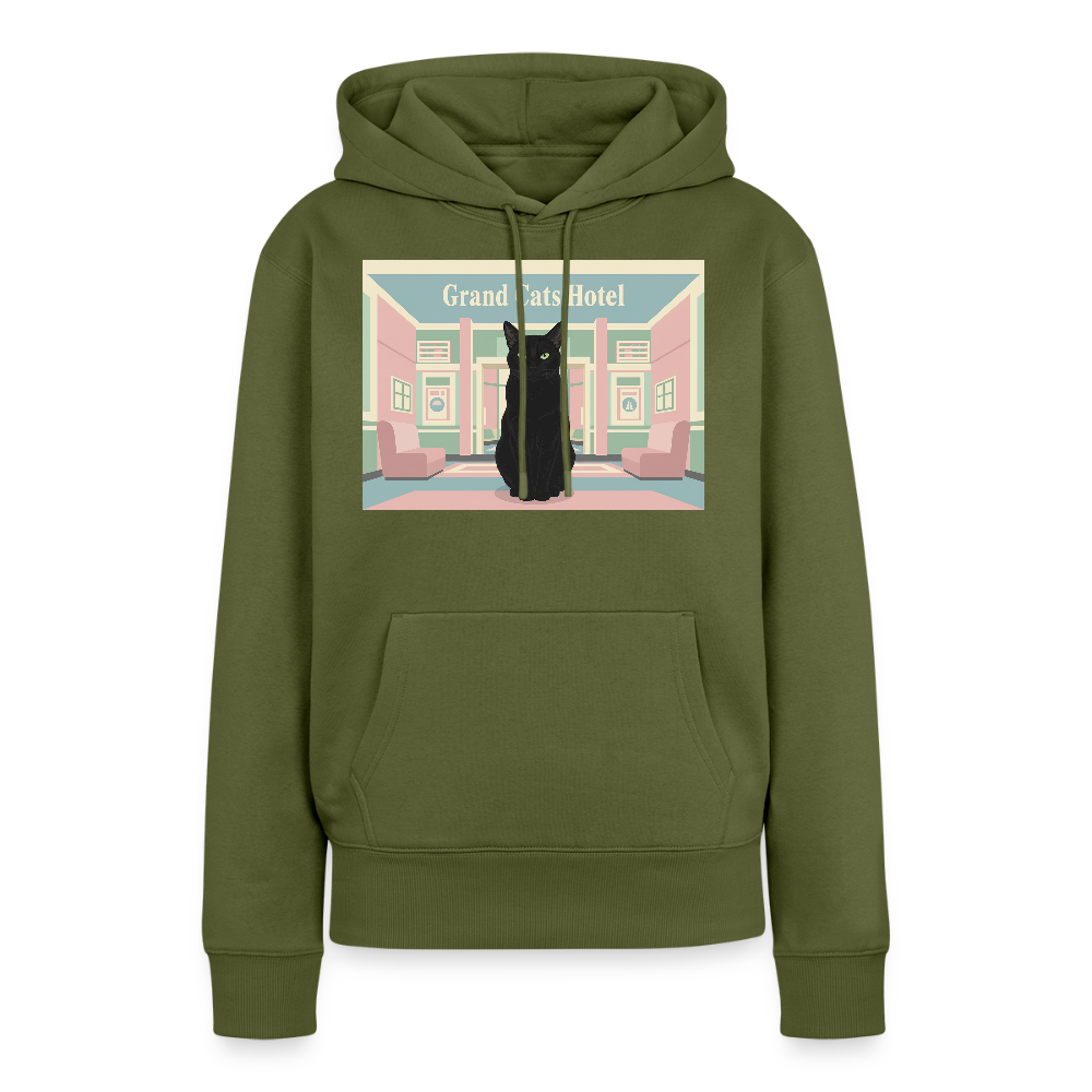 Grand Hotel Krümel | Frauen Premium Hoodie - Khaki