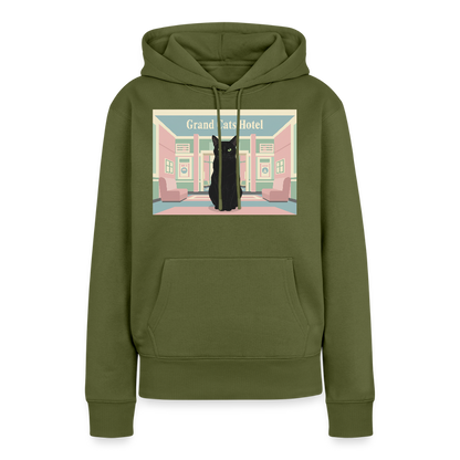 Grand Hotel Krümel | Frauen Premium Hoodie - Khaki