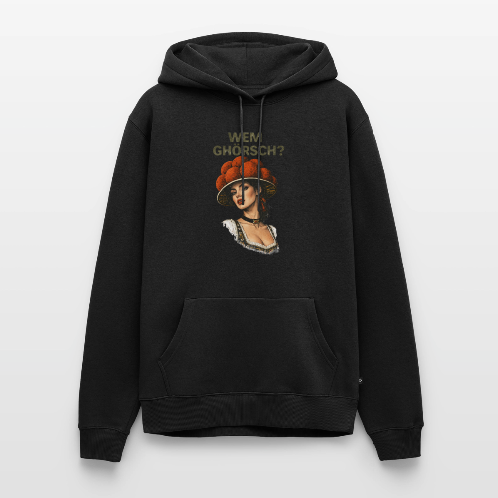 Wem ghörsch? – Schwarzwald Edition | Männer Premium Hoodie - Schwarz