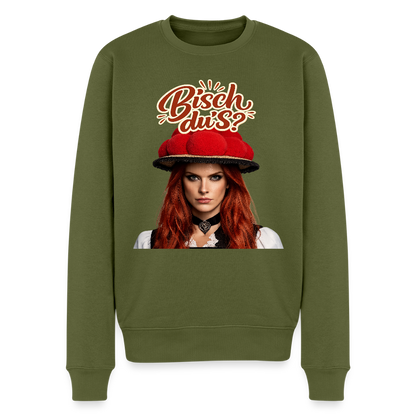 Bisch du’s? – Schwarzwaldmädel |  Männer Premium Pullover - Khaki