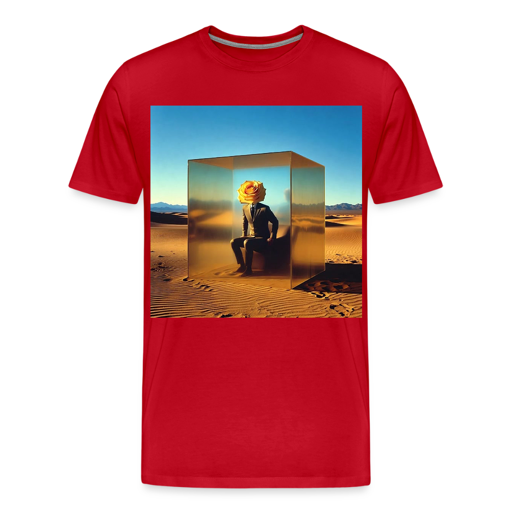 Gefühle unter Glas | Männer Premium T-Shirt - Rot