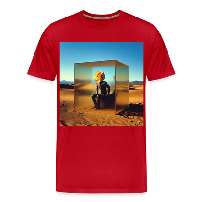 Gefühle unter Glas | Männer Premium T-Shirt - Rot