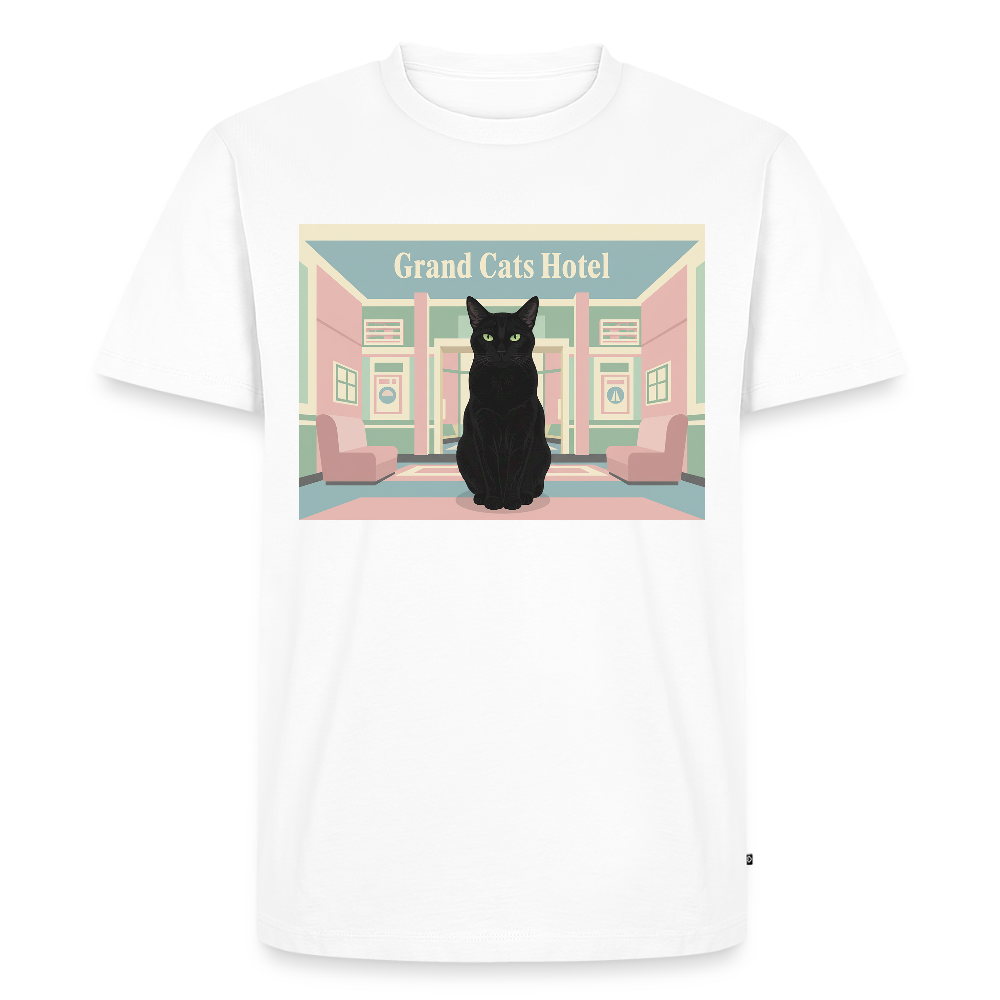 Grand Hotel Krümel | Männer Premium T-Shirt - Weiß