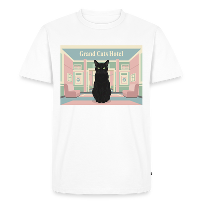 Grand Hotel Krümel | Männer Premium T-Shirt - Weiß