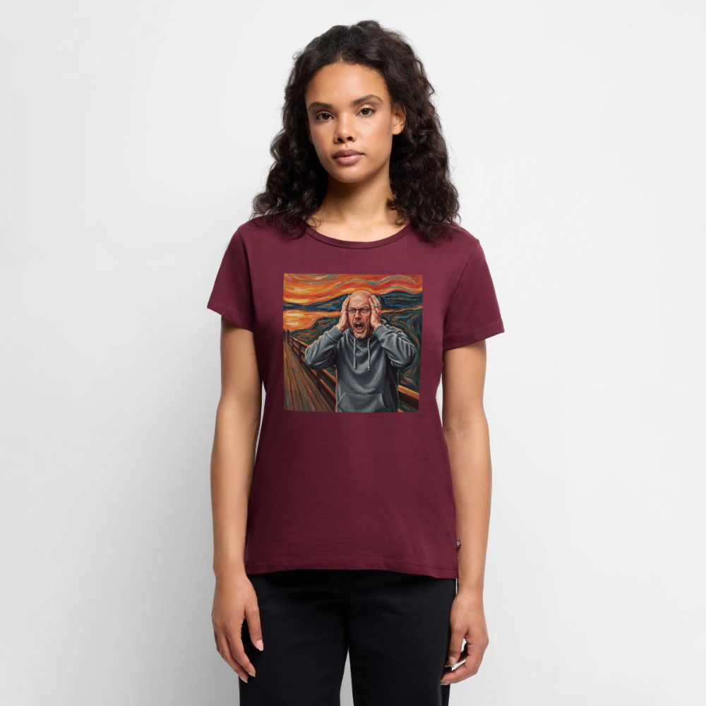 Der Schrei… wenn es wirklich reicht | Frauen Premium T-Shirt - Burgunderrot