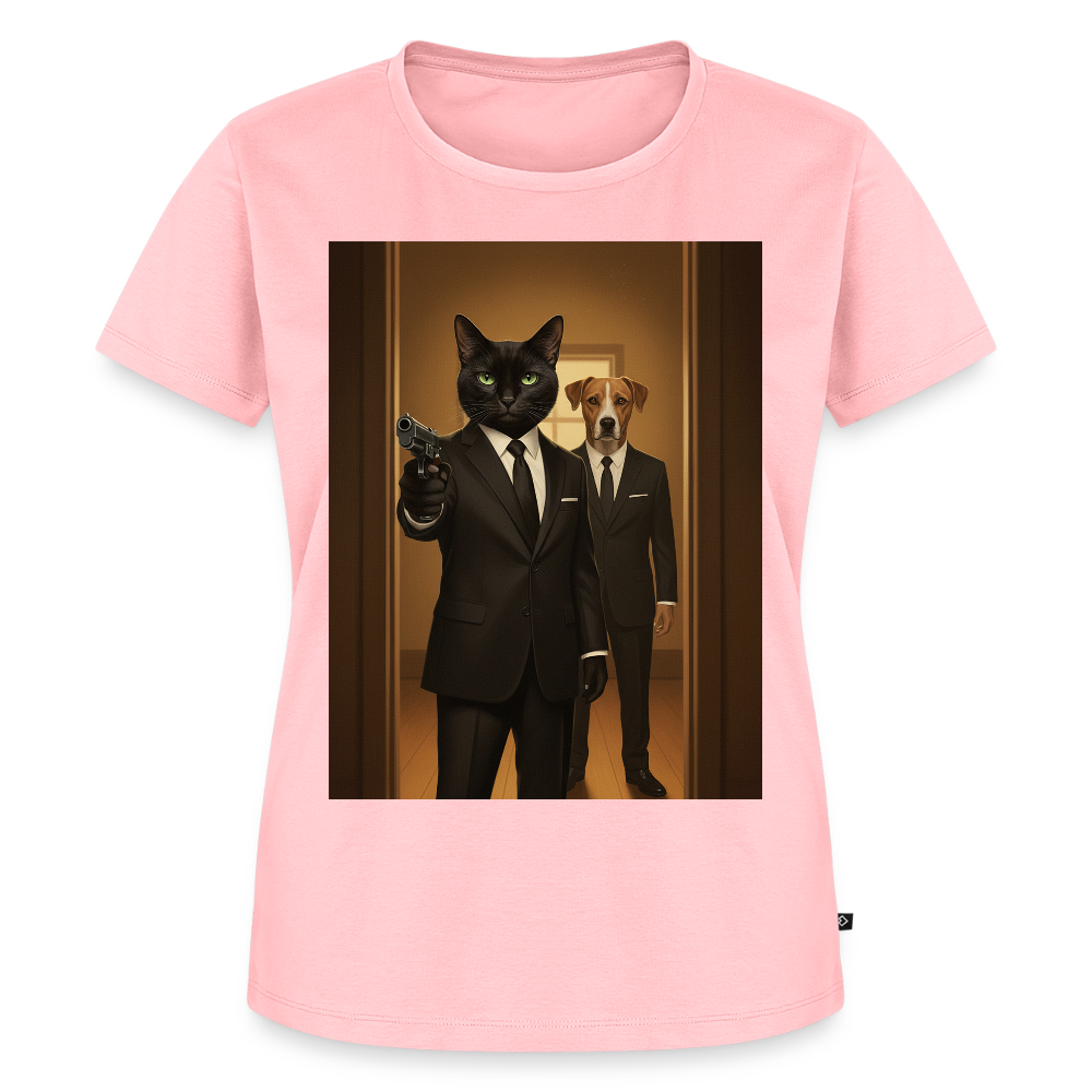Krümel – Say Meow Again | Frauen Premium T-Shirt - Rosa