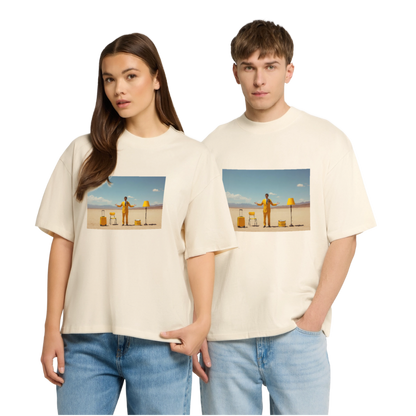 Alles im Griff (theoretisch) | Stanley/Stella Oversized Unisex Bio T-Shirt Blaster - Natur