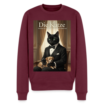 Die Katze – Krümel regelt das |  Männer Premium Pullover - Burgunderrot
