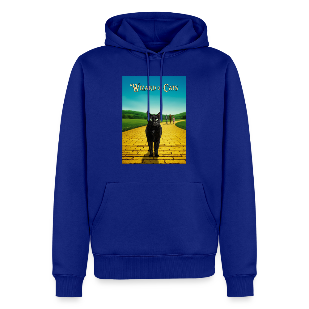 Wizard of Cats – Der gelbe Weg gehört Krümel | Männer Premium Hoodie - Royalblau