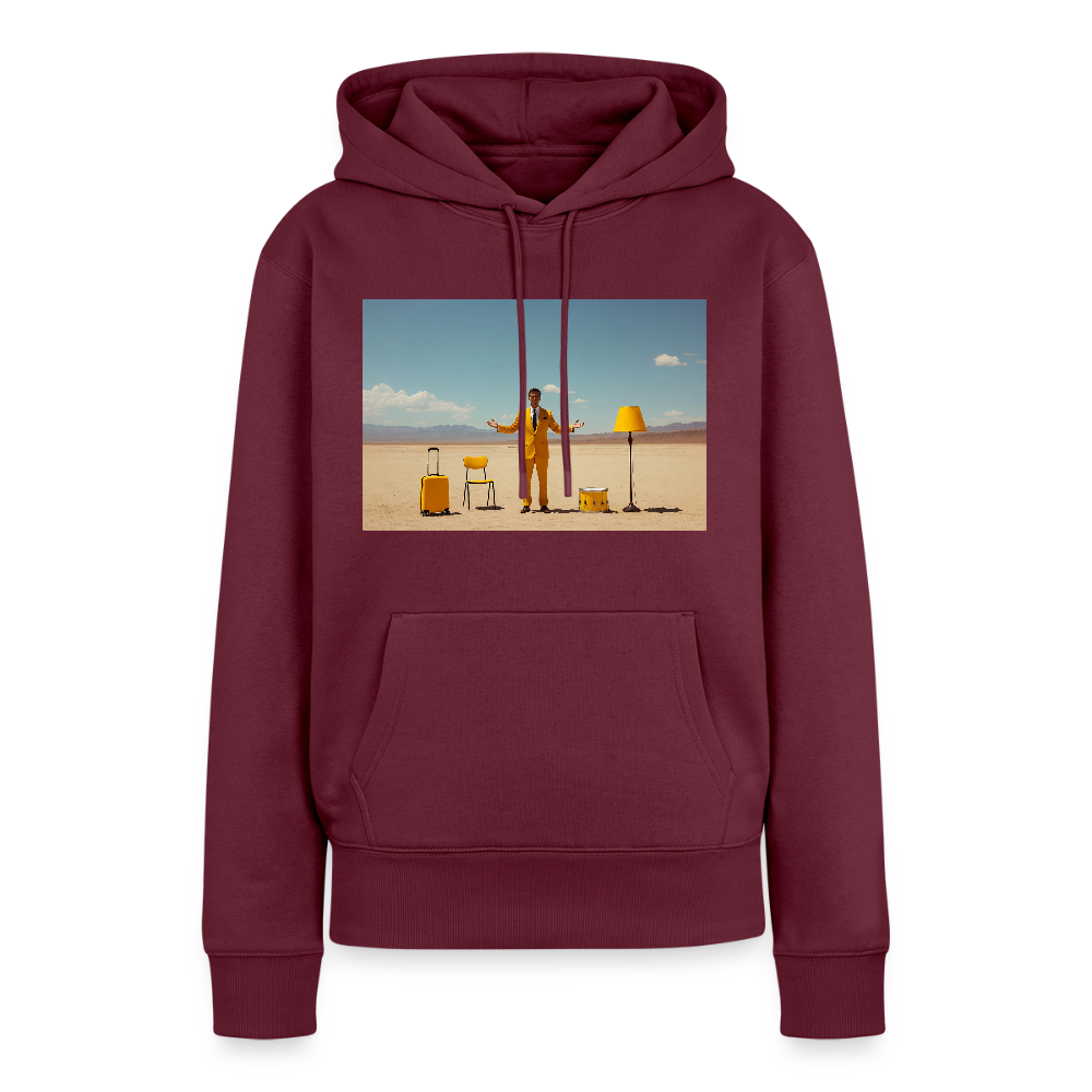 Alles im Griff (theoretisch) | Frauen Premium Hoodie - Burgunderrot