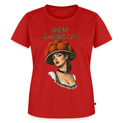 Wem ghörsch? – Schwarzwald Edition | Frauen Premium T-Shirt - Rot