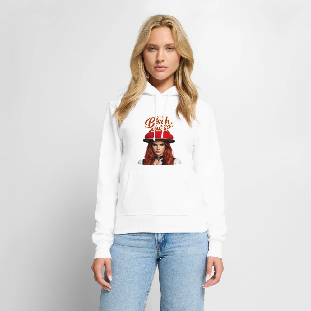 Bisch du’s? – Schwarzwaldmädel | Frauen Premium Hoodie - Weiß